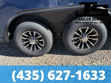 8.5x20 Look ST DLX Enclosed Cargo Trailer - 7'0" Interior - 10K GVWR Alloy Wheels, Black Out Package