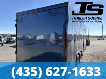 8.5x20 Look ST DLX Enclosed Cargo Trailer - 7'0" Interior - 10K GVWR Alloy Wheels, Black Out Package