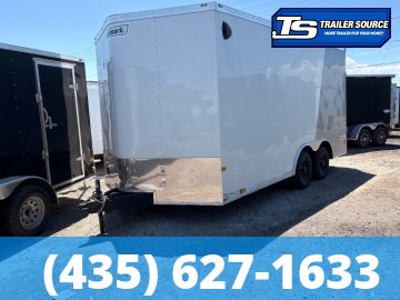 8.5x16 Haulmark Transport Enclosed Cargo Trailer - 7'6" Interior - 7K GVWR -