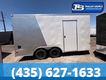 8.5x16 Haulmark Transport Enclosed Cargo Trailer - 7'6" Interior - 7K GVWR -