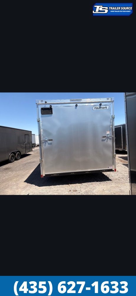 8.5x16 Haulmark Transport Enclosed Cargo Trailer - 7'6" Interior - 7K GVWR -