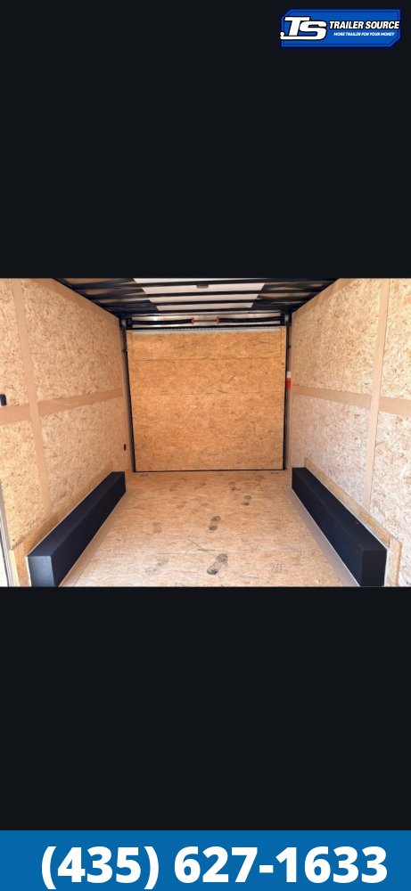 8.5x16 Haulmark Transport Enclosed Cargo Trailer - 7'6" Interior - 7K GVWR -