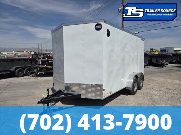 7x14 Wells Cargo FastTrac Enclosed Cargo Trailer - 6'6" Interior - 7K GVWR -
