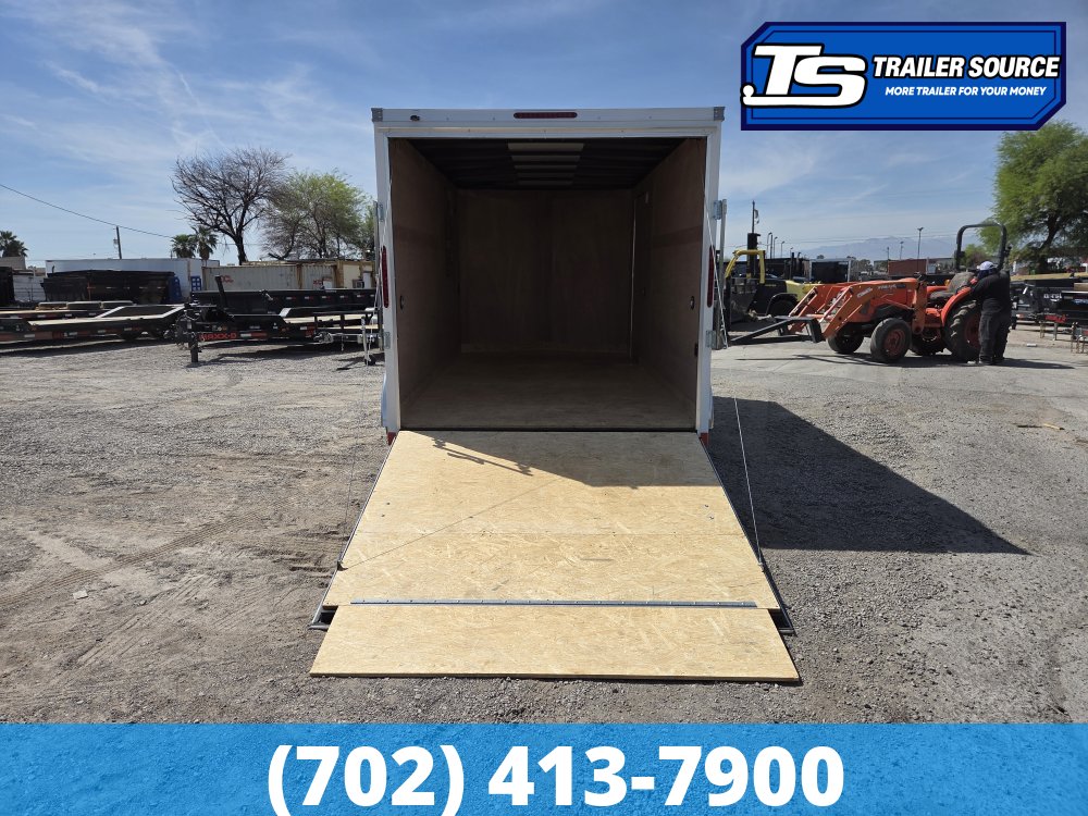 7x14 Wells Cargo FastTrac Enclosed Cargo Trailer - 6'6" Interior - 7K GVWR -