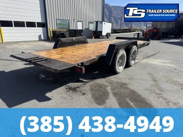 7x20 Walton TILT Tilt Trailer - 16K GVWR -