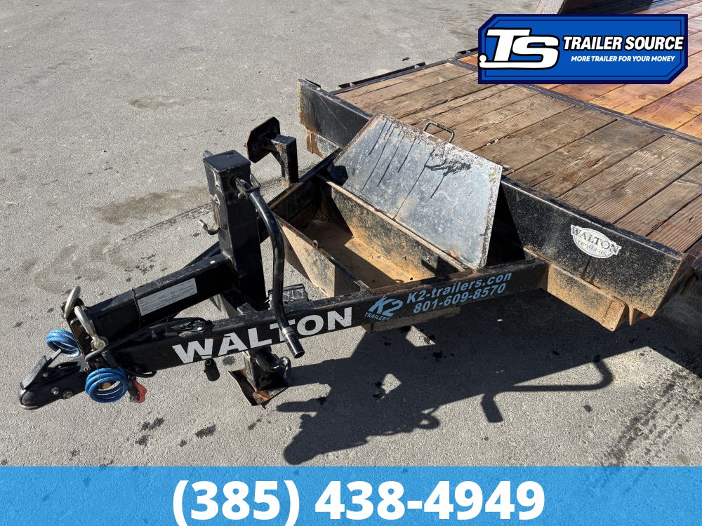 7x20 Walton TILT Tilt Trailer - 16K GVWR -