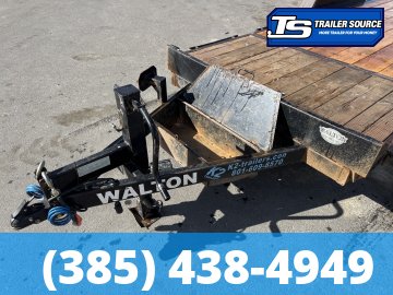 7x20 Walton TILT Tilt Trailer - 16K GVWR -