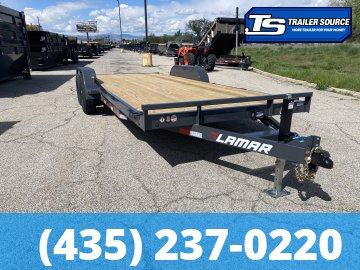 7x20 Lamar CC Flatbed Car Hauler