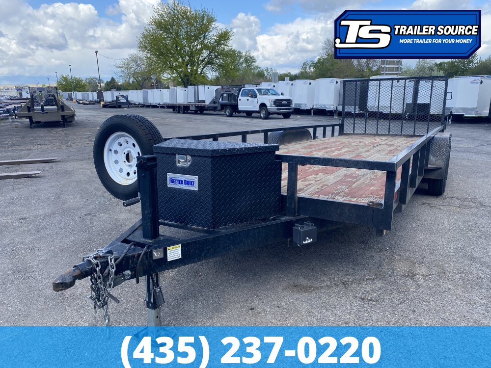 7x22 Big Bubba Utility Utility Trailer - 7K GVWR -
