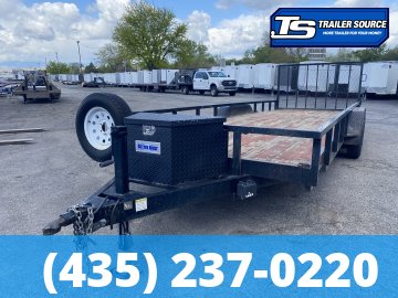 7x22 Big Bubba Utility Utility Trailer - 7K GVWR -