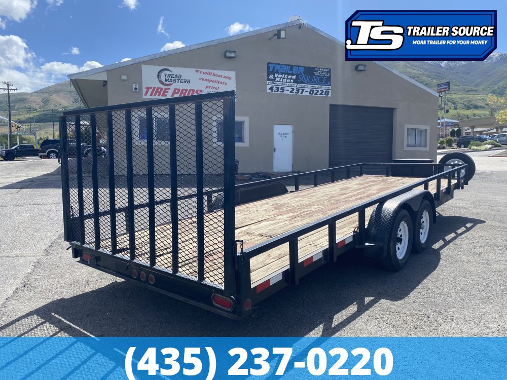 7x22 Big Bubba Utility Utility Trailer - 7K GVWR -