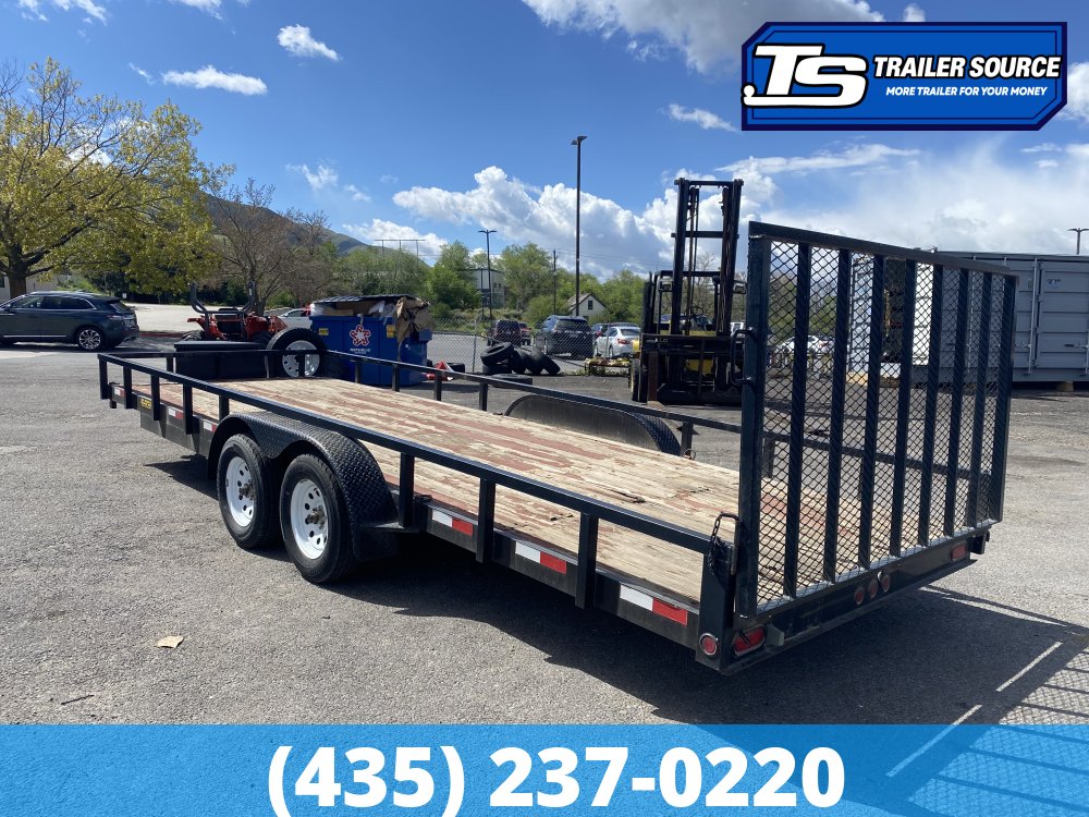 7x22 Big Bubba Utility Utility Trailer - 7K GVWR -