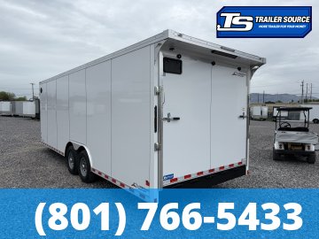 8.5x24 American Hauler Eagle HD Enclosed Cargo Trailer - 7'0" Interior - 14K GVWR - 12" Cross Member Upgrade, Double 3/4 Floor, Rear Spoiler w/ Load Lights