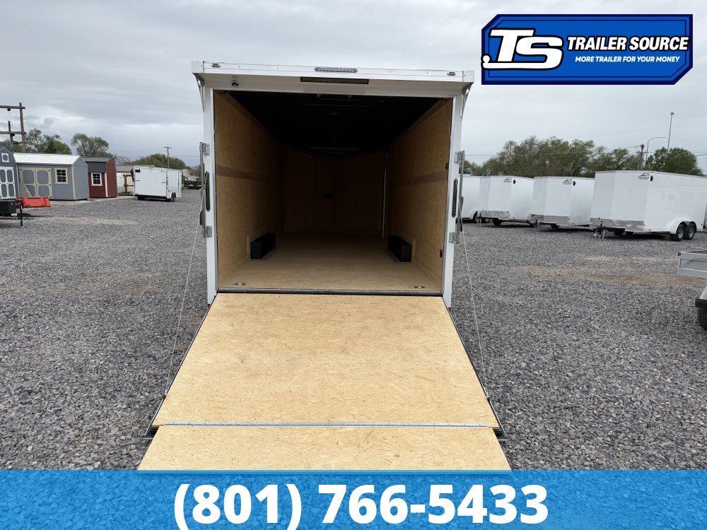 8.5x24 American Hauler Eagle HD Enclosed Cargo Trailer - 7'0" Interior - 14K GVWR - 12" Cross Member Upgrade, Double 3/4 Floor, Rear Spoiler w/ Load Lights