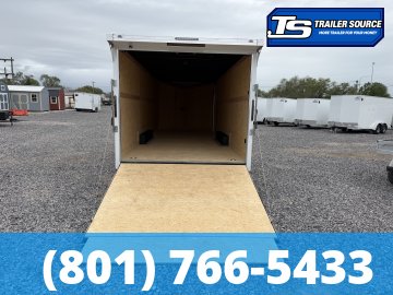 8.5x24 American Hauler Eagle HD Enclosed Cargo Trailer - 7'0" Interior - 14K GVWR - 12" Cross Member Upgrade, Double 3/4 Floor, Rear Spoiler w/ Load Lights