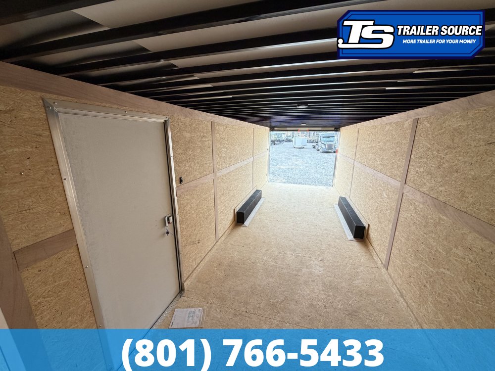 8.5x24 American Hauler Eagle HD Enclosed Cargo Trailer - 7'0" Interior - 14K GVWR - 12" Cross Member Upgrade, Double 3/4 Floor, Rear Spoiler w/ Load Lights