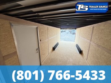 8.5x24 American Hauler Eagle HD Enclosed Cargo Trailer - 7'0" Interior - 14K GVWR - 12" Cross Member Upgrade, Double 3/4 Floor, Rear Spoiler w/ Load Lights