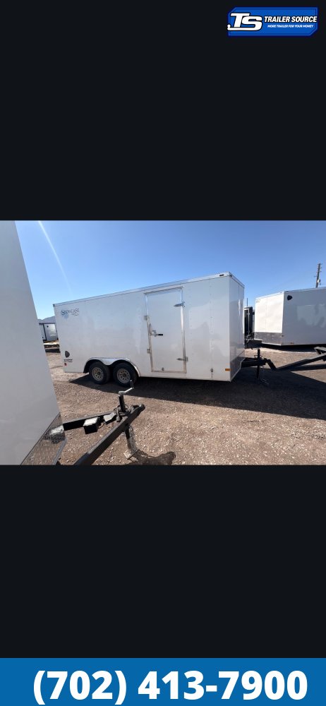 8.5x16 Haulmark Passport Enclosed Cargo Trailer - 7K GVWR -