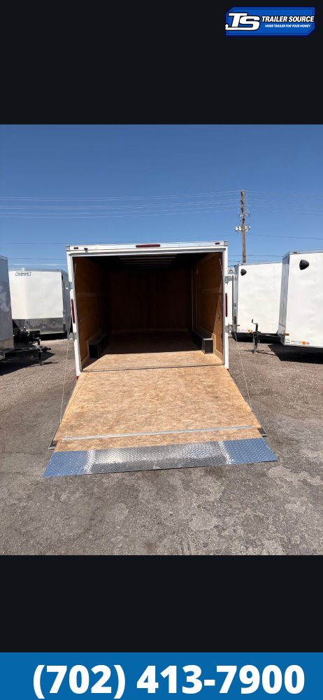8.5x16 Haulmark Passport Enclosed Cargo Trailer - 7K GVWR -