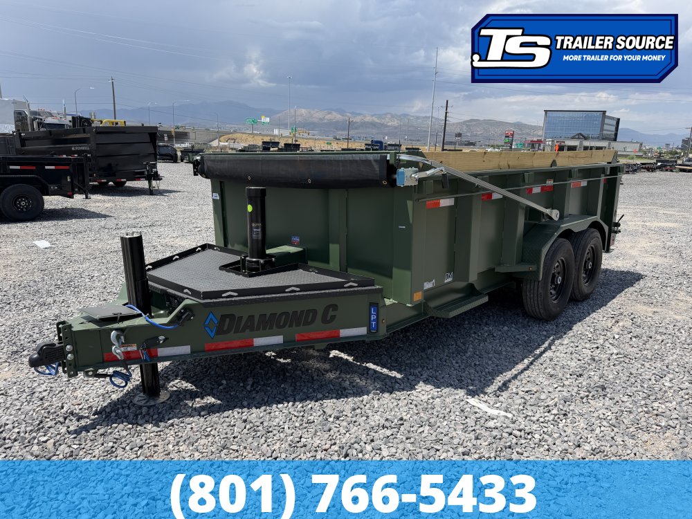 7x14 Diamond C LPT 207 Pacesetter Pkg Dump
