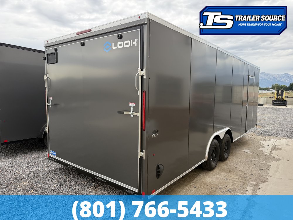 8.5x24 Look ST DLX Enclosed Cargo Trailer - 7'0" Interior - 10K GVWR - .080 PolyCor