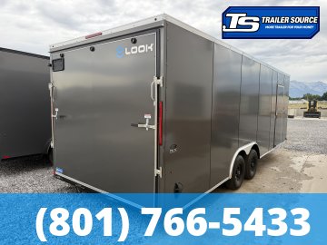 8.5x24 Look ST DLX Enclosed Cargo Trailer - 7'0" Interior - 10K GVWR - .080 PolyCor