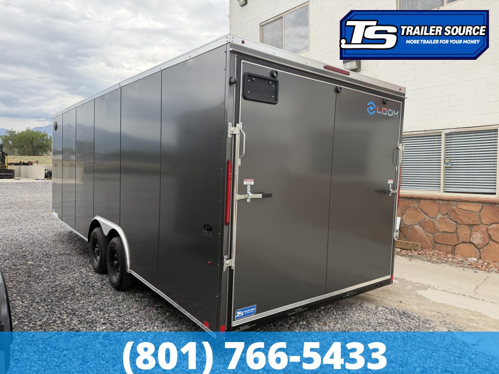 8.5x24 Look ST DLX Enclosed Cargo Trailer - 7'0" Interior - 10K GVWR - .080 PolyCor