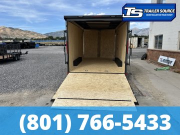 8.5x16 Look ST DLX Enclosed Cargo Trailer - 7'0" Interior - 7K GVWR - .080 PolyCor, Alloy Wheels, Black Out Package, Rear Spoiler w/ Load Lights