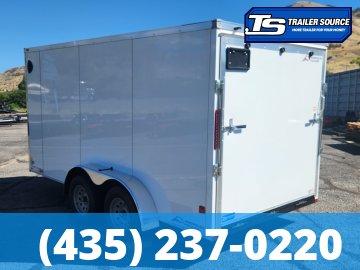 7x14 American Hauler Arrow Enclosed Cargo Trailer - 6'6" Interior - 7K GVWR - .080 PolyCor