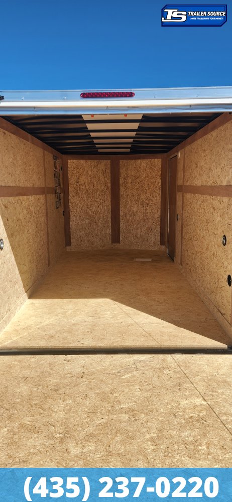 7x14 American Hauler Arrow Enclosed Cargo Trailer - 6'6" Interior - 7K GVWR - .080 PolyCor
