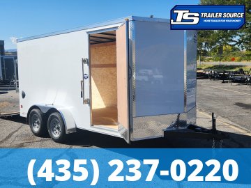 7x14 American Hauler Arrow Enclosed Cargo Trailer - 6'6" Interior - 7K GVWR - .080 PolyCor