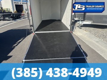 7x16 Look Element Elite Enclosed Cargo Trailer - 7'0" Interior - 7K GVWR - .080 PolyCor, Alloy Wheels, Black Out Package, Finished Interior, Rear Spoiler w/ Load Lights, Rubber Coi