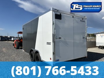 8.5x16 Haulmark Transport Enclosed Cargo Trailer - 7'6" Interior - 10K GVWR - .080 PolyCor, 2 Tone Color, Dovetail