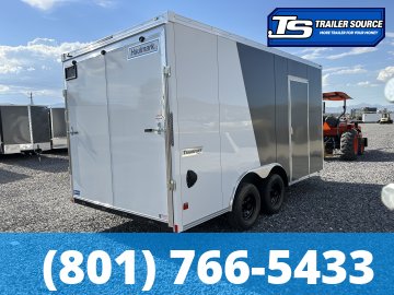 8.5x16 Haulmark Transport Enclosed Cargo Trailer - 7'6" Interior - 10K GVWR - .080 PolyCor, 2 Tone Color, Dovetail