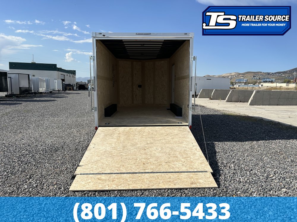 8.5x16 Haulmark Transport Enclosed Cargo Trailer - 7'6" Interior - 10K GVWR - .080 PolyCor, 2 Tone Color, Dovetail