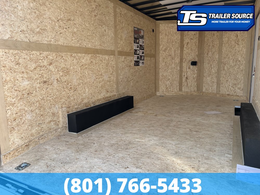 8.5x16 Haulmark Transport Enclosed Cargo Trailer - 7'6" Interior - 10K GVWR - .080 PolyCor, 2 Tone Color, Dovetail