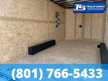 8.5x16 Haulmark Transport Enclosed Cargo Trailer - 7'6" Interior - 10K GVWR - .080 PolyCor, 2 Tone Color, Dovetail