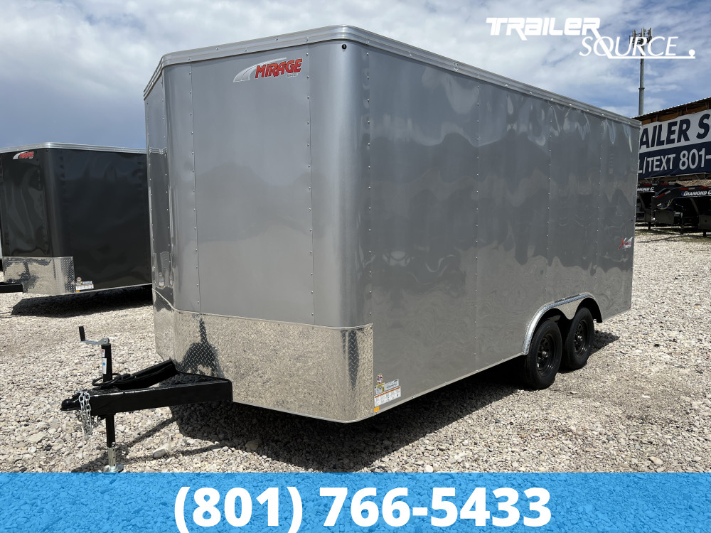 8.5x16 Mirage Xpress 7'0" Interior 7K Tandem Axle Enclosed Cargo