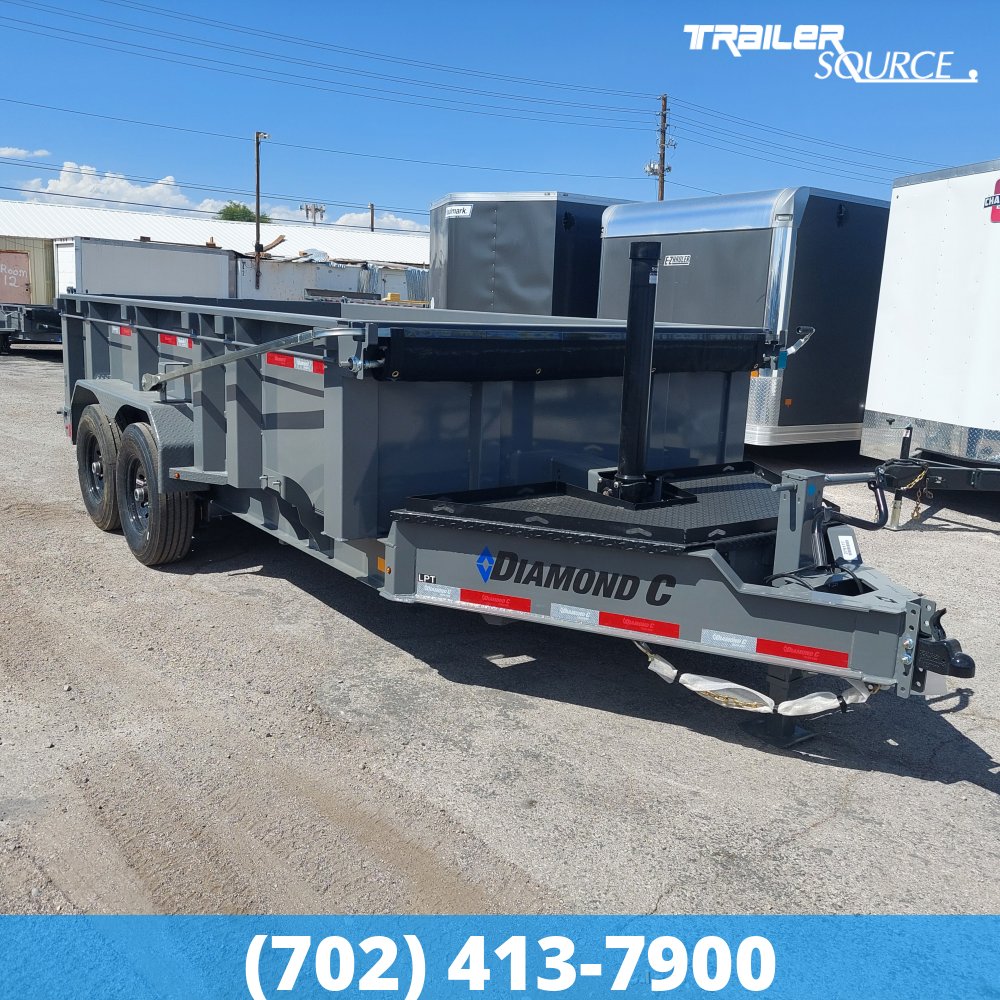 7x14 Diamond C LPT 15K 32" Sides Dump