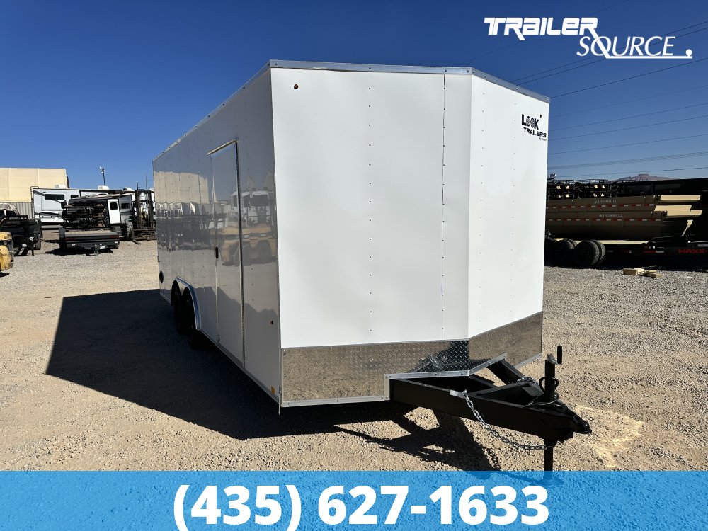 8.5x20 Look ST DLX 7'0" Interior 10K Tandem Axle Enclosed Cargo