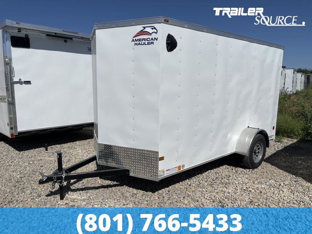 6x12 American Hauler Arrow Single Axle Enclosed Cargo