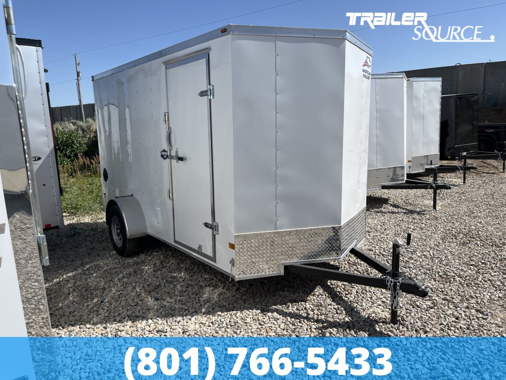 6x12 American Hauler Arrow Single Axle Enclosed Cargo