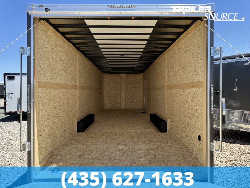 8.5x28 Haulmark Transport 7'6" Interior 12K Tandem Axle Enclosed Cargo