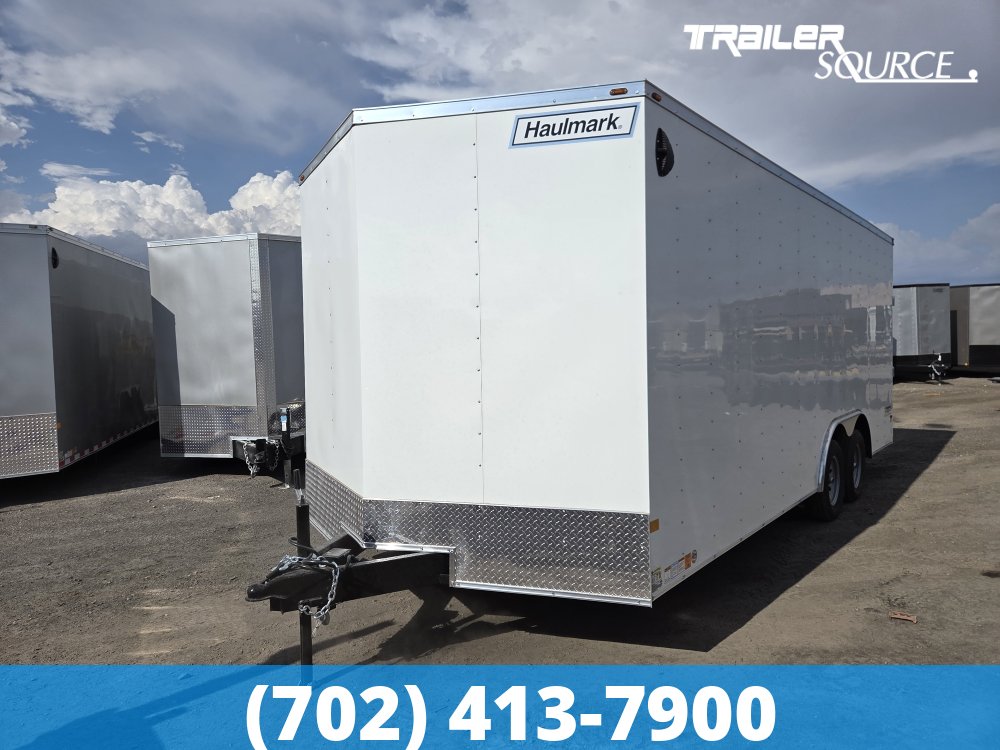 8.5x20 Haulmark Passport 7'0" Interior 7K Tandem Axle Enclosed Cargo Trailer