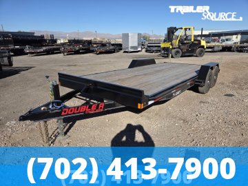 7x20 Double A Pro Series CH Flatbed Car Hauler