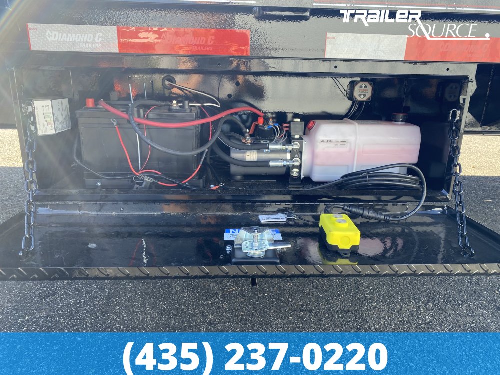 8.5x35 Diamond C FMAX-HDT 212 25.9K Hydraulic Dovetail Gooseneck