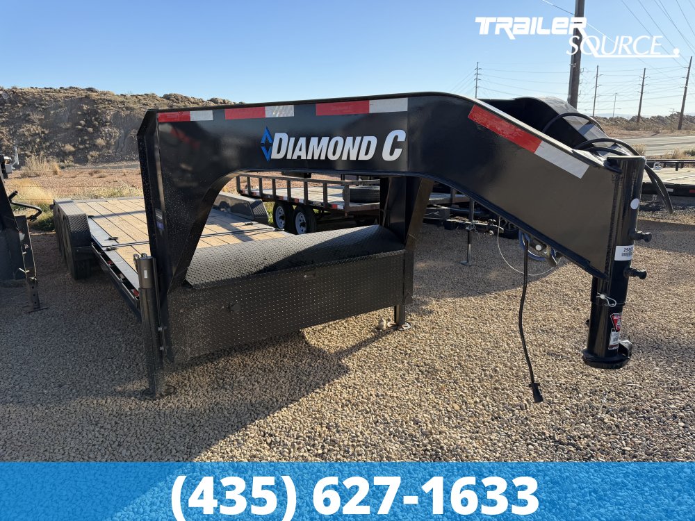 7x26 Diamond C HDT-GN 307 24K Gooseneck Tilt