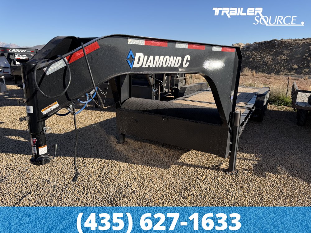 7x26 Diamond C HDT-GN 307 24K Gooseneck Tilt