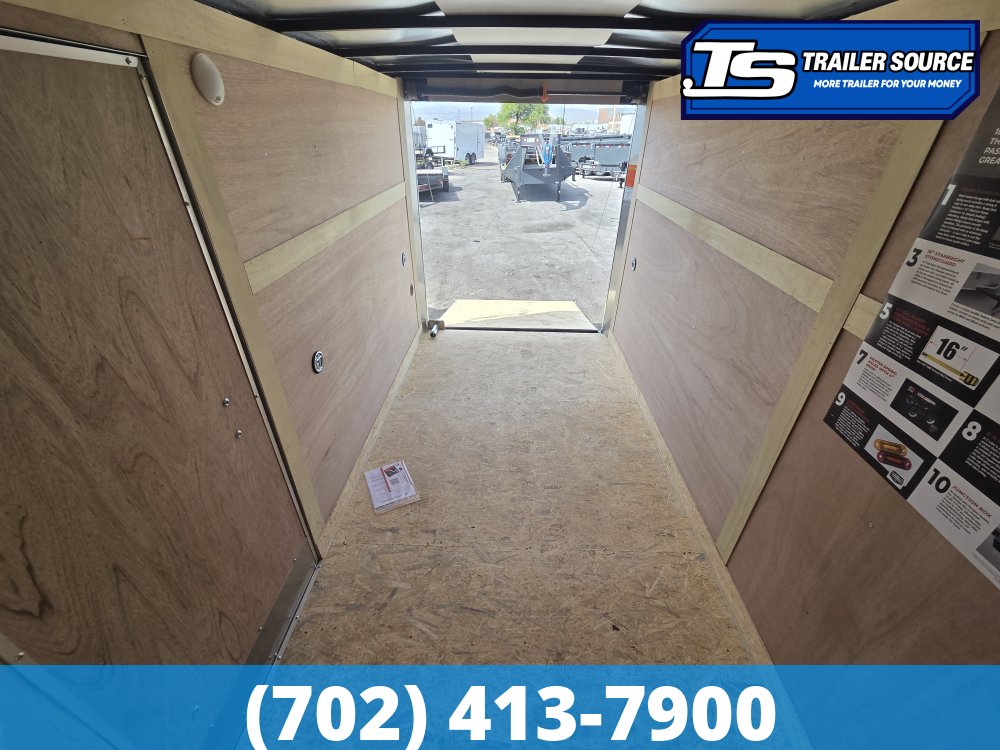 6x12 Haulmark Passport Enclosed Cargo Trailer - 6'0" Interior - 3.5K GVWR -