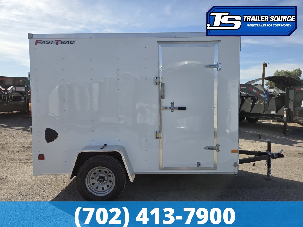 6x10 Wells Cargo FastTrac Enclosed Cargo Trailer - 6'6" Interior - 3.5K GVWR -
